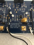 Coherent Optical Fiber Laser 1117778 Mini-g Qaud Amp Diode Iinterface Board. Fixed Price $74.99.