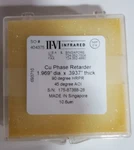 Ii-vi Infrared Cu Phase Retarder 693710 90 Degree Hrpr 45 Aoi. Fixed Price $300.00.