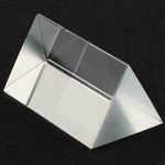 2.5 Optical Glass Triangular Prism Teaching Light Spectrum Physics Usa Seller. Fixed Price $11.20.