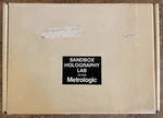 Sandbox Holography Lab Metrologic 45-633 See Pictures For Included Items. Fixed Price $200.00.