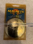 Master Magnetics Magnets- 3" X 1/2" Holds 95 Lbs.. Fixed Price $7.50.