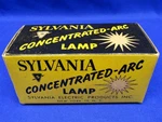 Rare New Old Stock Sylvania C10P Concentrated Arc Lamp In Box With Papers. Fixed Price $24.99.