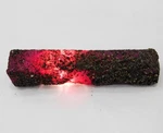 Natural 213.25 Ct Red Ruby Rough Rod-shaped Raw Crystal Gemstone. Fixed Price $37.23.