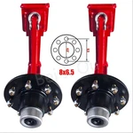 Heavy Duty Shipping Container Wheels 8X6.5 Lug, Upgraded Casters.. Fixed Price $250.00.