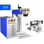 Vevor Max Fiber Laser Marking 8IN Engraving Machine Tool 50W With Rotary Axis. Fixed Price $2339.99.