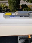 2 Coherent Gem 100WATT Lasers Heads And Power Supply Cables Price Reduced. Fixed Price $1400.00.