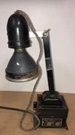 Vintage Hanovia Chemical & Manufacturing Industrial Adjustable Desk Top Lamp. Fixed Price $49.99.