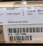 Mettler Toledo 8582 Analog Pcb 13877700A - New In Sealed Box. Fixed Price $175.00.