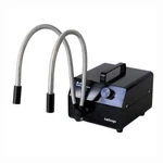 Amscope HL150-BY 150W Dual Gooseneck Fiber-optic Illuminator (black). Fixed Price $401.99.