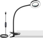 Neewer Entry Level Version 10X Magnifying Glass With Light/clamp Stand, 3.7" Bi. Fixed Price $24.52.