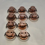 Lot Of Bystronic Reflectors 90000019-3, 90000018-1, 90000010-3, 90000007-1. Fixed Price $159.99.