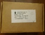 New Crystal Technology Ao Modulator For Laser 3110-161 P/n 97-01800-02. Fixed Price $439.99.