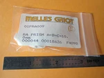 Optical Melles Griot Prism 10 Mm Laser Optics BIN#D7. Fixed Price $19.00.
