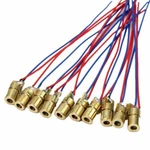 10PCS Mini 650NM 5MW 5V Laser Dot Diode Module Head. Fixed Price $9.60.