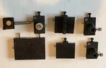 Oriel (newport) Dovetail Post Standards (3), Flat Carriers Filter Holder. Fixed Price $49.00.