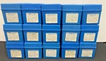 Lot Of 15 Different Perkin-elmer 303-60XX Intensitron Hollow Cathode Lamps. Fixed Price $299.00.