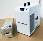 Spectra Physics H10-106QW Ind. Laser System Manufactured 04.2006 + Chiller Liquid -used-. Fixed Price $7540.79.