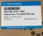 Agilent Deterium Lamp 5181-1530 1100/1200 Dad Mwd Inglfe Brand New Sealed Box. Fixed Price $599.00.