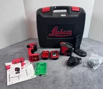 Lightly Used Leica Geosystems 864420 Lino L2G Green Beam Cross Line Laser Kit. Fixed Price $249.95.