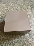 Lit-ning Card File Litning Index Metal Security Box Flip Top Green Gray Ohio Art. Fixed Price $19.99.