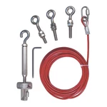 Omron 44506-2710 Cable Kit, 32 Ft Len, Pvc Covered Steel 10N101. Fixed Price $212.21.