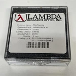 Lambda Research Optic Lens 105-0025 Rev.h S1: C51091018 (hhs) S2:C34090518 (dar). Fixed Price $76.46.