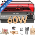 Refurbished Creality FALCON2 Pro 60W Laser Engraver Camera For Auto-positioning. Fixed Price $1059.00.