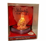 Disney Princess Belle Valentines Color Changing Led Light Up Glass Figurine. Fixed Price $22.95.