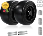 2PC 13X6506 Flat Free Tire Wheel Set Universal Bearings Adjustable Hub Fit Kit. Fixed Price $133.08.