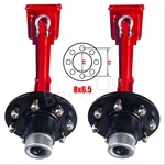 Thickened Shipping Container Wheels 8X 6.5 Lug Mobile Kits 2PCS. Fixed Price $255.00.