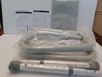 Toilet Support Safety Rails Frame W/adjustable Width Cushioned Handles Free Ship. Fixed Price $36.99.