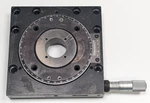 Nrc Newport Model 470-B Rotary Theta Positioner With 470-AI Insert & Micrometer. Fixed Price $174.99.