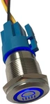 12V Car Vehicle Blue Light Main Beam Push Button Metal Symbol. Fixed Price $16.99.