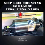 Trotec Laser Custom Oversized Rotary Cones For Large Jug Engraving. Fixed Price $180.53.