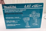 Makita XT295PT 18V Lxt Lithium Ion Brushless Cordless Pc. Combo 5.0AH, New. Fixed Price $314.99.
