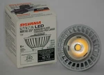 Sylvania Dimmable 6-WATT Ultra Bulb LED6MR16/DIM/827/NFL25 (78651). Fixed Price $12.95.