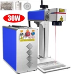 Vevor 30W Portable Fiber Laser Marking Machines Metal Engraver 6"X6" Diy. Fixed Price $1399.99.