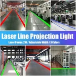 Usa Laser Line Projector Length & Width Adjustable Virtual Projection Light. Fixed Price $321.08.