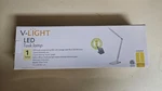 Intertek V-light Led Task Desk Lamp Light, Metal Aluminum. Fixed Price $17.99.