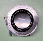 Wollensak 3 75MM F/1.9 Oscillo-raptar Lens; Clean Glass, Serviced Shutter. Fixed Price $235.80.