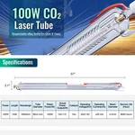 Omtech 100W CO2 Laser Tube 145CM 8CM For Engraving & Cutting Machines Water Cool. Fixed Price $499.99.