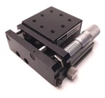 Parker CR4052 Cross Roller Positioning Stage 6-32 Mounting, Imperial Micrometer. Fixed Price $220.00.
