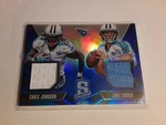 2013 Panini Spectra Combo Material Blue #14 Chris Johnson Jake LOCKER/49. Fixed Price $7.83.