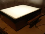 Hall Productions Acrylic Diffuser Lamp Model BL1012/5000K F8T5/DSGN50. Fixed Price $107.14.
