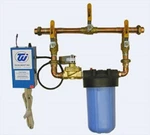 Tech West 3/4" Dental Water Bypass Manifold Shutoff With Filter - Includes Relay. Fixed Price $1890.00.