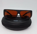 Thorlabs LG12 Laser Safety Glasses Amber Lenses 11% Visible Light Transmission. Fixed Price $249.49.