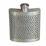 Royal Pewter Thailand Hallmark 4" Heavy Flask With Screw Top. Fixed Price $39.99.