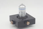 Olympus Plan 40X/0.65 Lens With Thorlabs SM1D12D And ST1XY-A Centering Mount. Fixed Price $350.00.