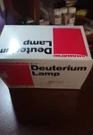 Hamamatzu Deuterium Lamp 1403. Fixed Price $350.00.
