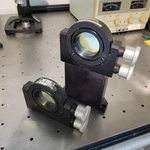 Two 2X Oriel Gimbal Mirror Mounts 17720 For Inch Optics. Fixed Price $150.00.